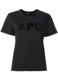A.P.C. Logo Patch T Shirt