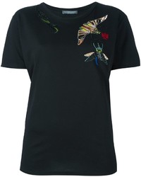 Alexander McQueen Beaded Insect T Shirt