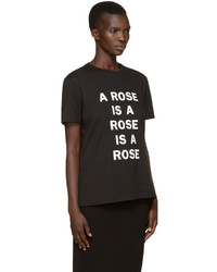 6397 Black A Rose Is T Shirt