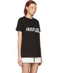 Hood by Air Black Hustler T Shirt