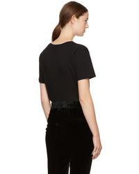 Saint Laurent Black Je Taime T Shirt