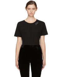 Saint Laurent Black Je Taime T Shirt