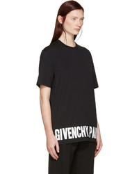 Givenchy Black Logo T Shirt