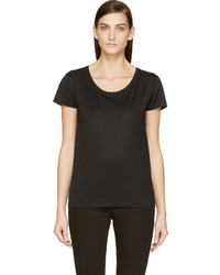 Saint Laurent Black Pocket T Shirt