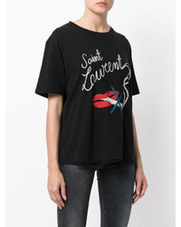 Saint Laurent Bouche Boyfriend T Shirt