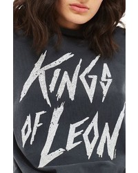 Topshop By And Finally Kings Of Leon Back Slash Tee