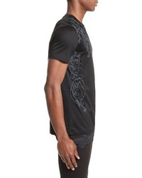 Versace Collection Flocked Baroque T Shirt