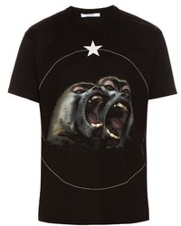 Givenchy Columbian Fit Screaming Monkey T Shirt