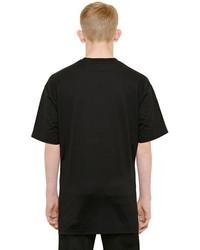 Givenchy Cuban Fit Peacock Cotton Jersey T Shirt