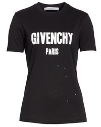 Givenchy Destroyed Logo Tee