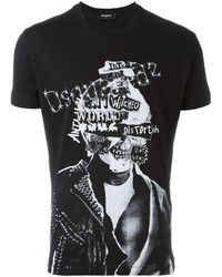 DSQUARED2 Skeleton Punk T Shirt