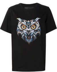 Juun.J Owl Motif T Shirt