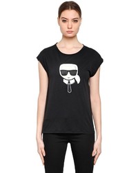 Karl Lagerfeld Karl Ikonik Sunglasses Jersey T Shirt