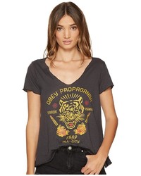 Obey Kiss Me Deadly Tiger Tee T Shirt