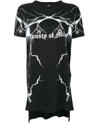 Marcelo Burlon County of Milan Lightning Print T Shirt