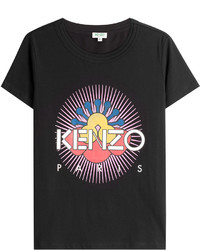 Kenzo Logo Cotton T Shirt