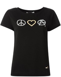 Love Moschino Peace T Shirt