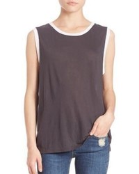 Sundry Roundneck Ringer Muscle Tee