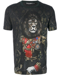 Dolce & Gabbana Royal Pet Portrait T Shirt