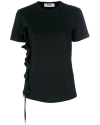 MSGM Ruffle Drawstring T Shirt
