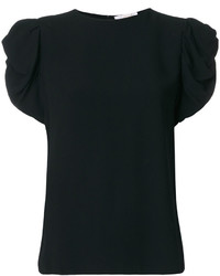 Chloé Ruffle Sleeve T Shirt