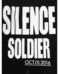 Haider Ackermann Silence Soldier Cotton Jersey T Shirt