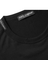 Dolce & Gabbana Slim Fit Cotton Jersey T Shirt