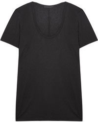 The Row Stilton Jersey T Shirt Black