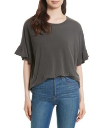 The Great The Ruffle Sleeve Tee