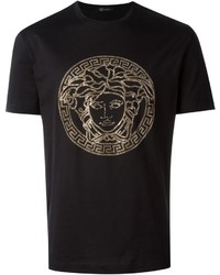 Versace Classic Medusa Studded T Shirt