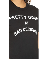 Wildfox Couture Wildfox Bad Decisions Legend Tee Bodysuit