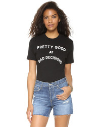 Wildfox Couture Wildfox Bad Decisions Legend Tee Bodysuit