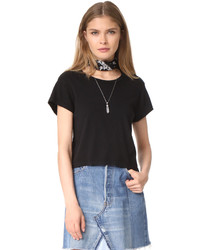 RE/DONE X Hanes 1950s Boxy Crop Tee