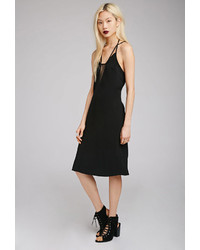 Forever 21 Mesh Paneled Cami Dress