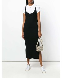 Off-White Ribbed Dress