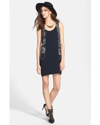 Leith Scoop Back Woven Tank Dress