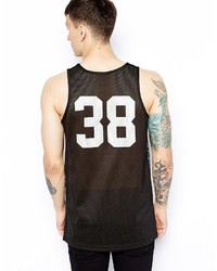 Crooks & Castles Basketball Tank With Chainleaf