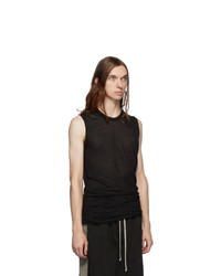 Rick Owens Black Basic Tank Top