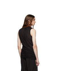 Rick Owens Black Basic Tank Top