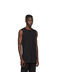 Frenckenberger Black Cashmere Tank Top