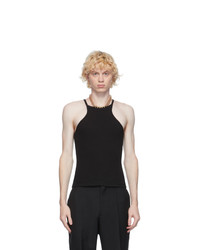 Dion Lee Black Chain Necklace Tank Top