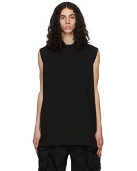 Julius Black Cotton T Shirt