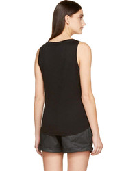 J Brand Black Jersey Natasha Tank