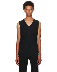 Homme Plissé Issey Miyake Black Monthly Color June Tank Top