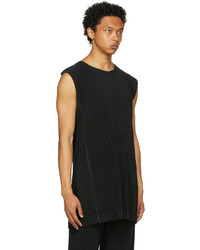 Homme Plissé Issey Miyake Black Monthly Color May Tank Top
