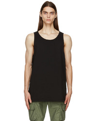 John Elliott Black Rugby Tank Top