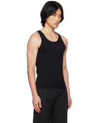 Coperni Black Scoop Tank Top