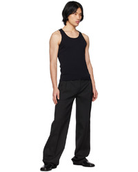 Coperni Black Scoop Tank Top