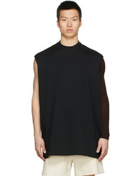 Rick Owens Black Tarp Tank Top