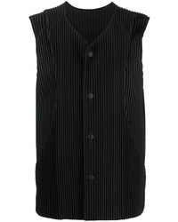 Homme Plissé Issey Miyake Buttoned Pliss Tank Top